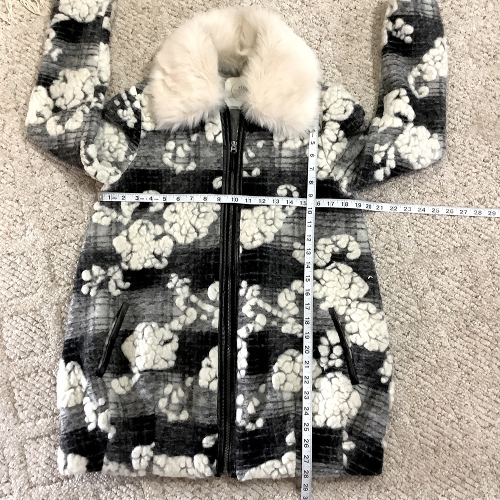 ANTHROPOLOGY HEI HEI Cloudscape Wool Coat - Picture 12 of 15